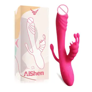 3 1 AiSHEN 브랜드 의료 실리콘 방수 진동기 섹스 토이 섹스 제품 여성