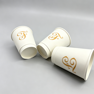 Gobelet en papier jetable avec revêtement PE, étanche et anti-fuite, imprimé sur mesure pour café, thé, lait, thé glacé, fournisseur en gros - Product Image 6