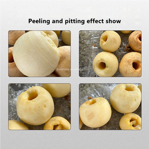 Màn hình cảm ứng điều khiển 2400 pcs mỗi giờ tự động hóa công nghiệp <span class=keywords><strong>Pear</strong></span> Apple Máy lột điện Apple Peeler máy - Product Image 2