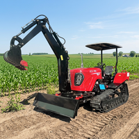 Tracteur chenillé 80 CV pour rizières, modèle léger, équipement agricole - Ventes Flash