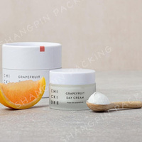 Boîtes en papier kraft pour pots de crème de luxe, contenants cosmétiques en papier kraft
