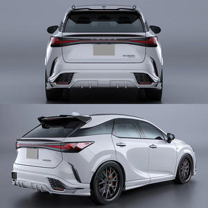 Runde, el más nuevo estilo artístico, fibra de carbono para 2023 Lexus RX 500H <span class=keywords><strong>Artisa</strong></span>, parachoques de coche, Kit de carrocería, labio delantero, rueda, ceja, ala superior - Product Image 3
