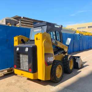Minicargadora CAT 246D Usada en Buen Estado, Bajo Costo de Mantenimiento, Un Año de Servicio Postventa, Rentable para Sitios Estrechos - Product Image 3