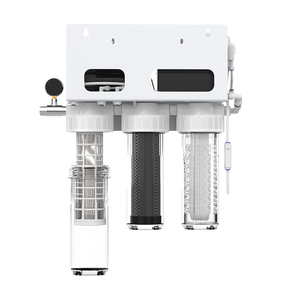 Chất lượng cao 5 giai đoạn hộ gia đình thẩm thấu ngược đôi Outlet Máy lọc nước 0.0001micromet 240V ro150l/h cho uống trực tiếp - Product Image 5