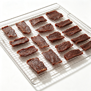 Hoge werktemperatuur, op maat gemaakte bak-/droog-/koelrek <span class=keywords><strong>40x60</strong></span>, BBQ roestvrijstalen dienblad van draadgaas - Product Image 1