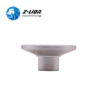 Disque de meulage diamanté brasé M14 de 50 mm (2 pouces) pour ponçage de trous dans le granit, le béton et les comptoirs en pierre