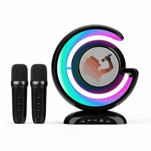 Best Selling BT Audio Smart Speaker Portable Wireless Blue Tooth Speaker With Colorful Led Light