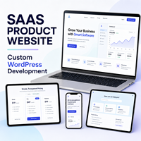 Diseño de Sitios Web de Productos SaaS y Desarrollo de WordPress para Tabletas, Software Personalizado, Plataforma en la Nube y Servicio Basado en Suscripción