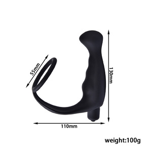 Vibrador de Próstata Lootee para Hombre, Masajeador de Conversión de Frecuencia, Tapón Anal de Silicona Usable, Juguete Sexual para Adultos YW001864 Guangdong China - Product Image 6