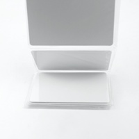 Carte RFID blanche en plastique personnalisable de haute qualité, imprimable, carte de visite NFC