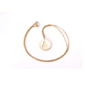 Collar con Nombre Personalizado en Oferta, Joyería de Acero Inoxidable, Colgante con Letra y Cadena en Capas para Mujer - Product Image 5