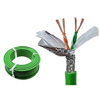 Câble réseau torsadé en cuivre sans oxygène de qualité supérieure, isolé PE, pour l'installation et la transmission de données en intérieur et en extérieur