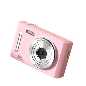 Cámara CCD Retro Delgada y Brillante de 50MP CMOS F3.2 f=7.36mm con Zoom Potente de 16X, Flash Integrado y Pantalla LCD de 2.4 Pulgadas, Cámara de Bolsillo para Estudiantes - Product Image 3
