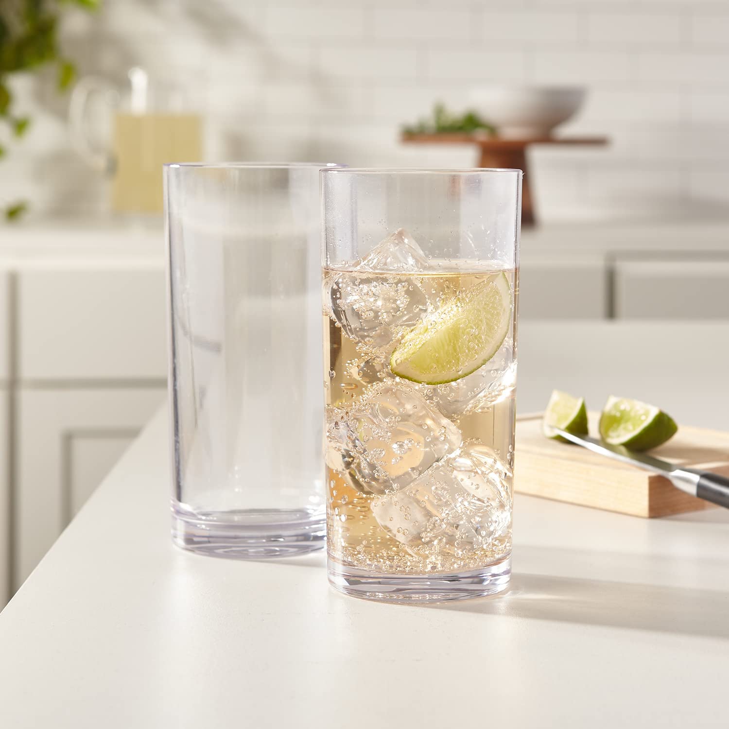 Fast delivery 10oz/300ml clear glass drinking cup water glass cup