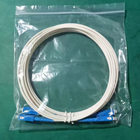 Câble de raccordement FTTH à 1 fibre SC UPC, cordon de brassage à fibre optique pour intérieur, certifié CE/ROHS/ISO9001, gaine LSZH/PVC, garantie 5 ans