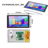 5-Zoll 6,2-Zoll Displaymodul Serieller Anschluss Smart Screen TFT LCD-Display TJC8548X250_011C_D01 TJC3696X262_011C_I TJC3696X262_011N_I