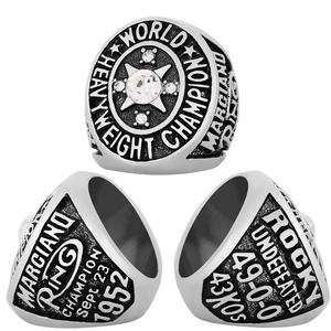 Anillos de Campeonato de Boxeo NCAA 1952 en Oferta, Joyería de Moda al por Mayor, Diseño Clásico de Anillo con Microincrustaciones de Diamantes de Imitación - Product Image 1