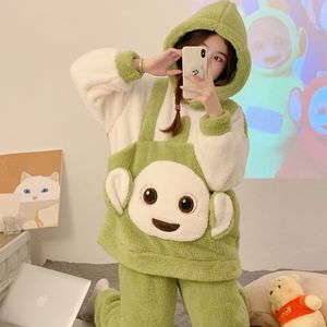 Pijama <span class=keywords><strong>de</strong></span> una pieza con capucha <span class=keywords><strong>de</strong></span> forro polar <span class=keywords><strong>de</strong></span> coral <span class=keywords><strong>para</strong></span> <span class=keywords><strong>mujer</strong></span>, ropa <span class=keywords><strong>de</strong></span> dormir <span class=keywords><strong>de</strong></span> manga larga, <span class=keywords><strong>disfraz</strong></span> <span class=keywords><strong>de</strong></span> cosplay <span class=keywords><strong>para</strong></span> fiesta <span class=keywords><strong>de</strong></span> Halloween IM153-W - Product Image 5