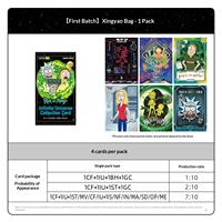 Cartes Kayou Rick et Morty Infinite Universe Star Glow Pack Série 1 Cartes à collectionner officielles en papier 227x149x40mm