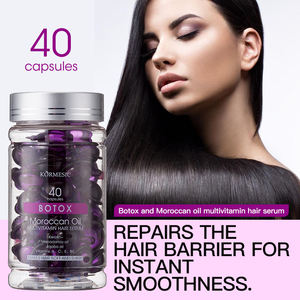 KORMESIC Groothandel Private Labels OEM Botox & Marokkaanse Olie Multi-Vitamine Haarserum 1ml*40 Capsules - Product Image 3