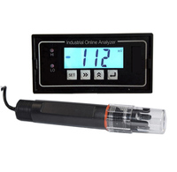 Transmisor de Calidad de Agua 4 en 1 en Línea, 0-14pH ±2000mV ORP, 0-200mS EC, 0-2000ppm TDS, 0 a 55 Grados Celsius, RS485 Modbus OEM