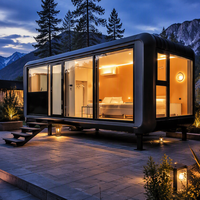 Maison préfabriquée moderne en conteneur de 20 pieds, maison modulaire en conteneur, maison préfabriquée portable en conteneur, maison en conteneur à structure en acier