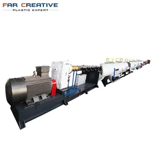 High capacity water supply PE pipe extruder machine PVC tube production extruder machine plastic