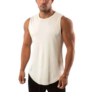 Precio barato en stock, <span class=keywords><strong>camisetas</strong></span> <span class=keywords><strong>sin</strong></span> mangas para hombres, ropa de calle informal para exteriores, camiseta <span class=keywords><strong>sin</strong></span> mangas de verano lisa, camiseta <span class=keywords><strong>sin</strong></span> mangas básica para hombres - Product Image 3