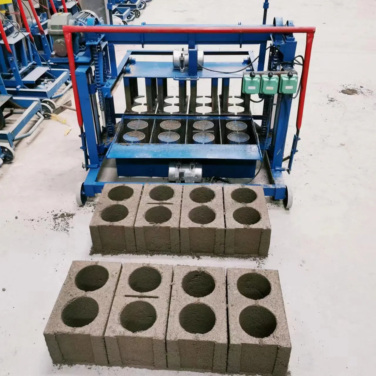 Production line making machine brick making machinery for small business