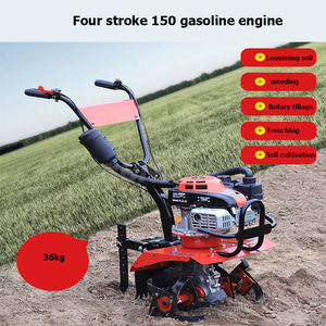 Remolque agrícola Micro labranza máquina Motor azada Tiller motor motorizado cultivador agrícola - Product Image 3