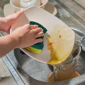 Esponja de Fregado para Lavar Platos y Ollas, Esponja de Limpieza Gruesa para Cocina, Almohadillas de Esponja para Fregar - Product Image 3