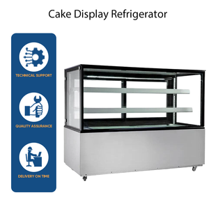 Vitrine réfrigérée pour boulangerie commerciale, design à faible consommation d'énergie <span class=keywords><strong>et</strong></span> fonctionnement silencieux, réfrigérateur vertical pour l'affichage des gâteaux - Product Image 1