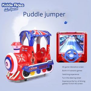 Wholesale Game City 3d Interaction Coin-Operated Kids Ride Small Train <b>Swing</b> Car for Kids - Product Image 5