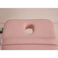 Lit de soin électrique de luxe avec rangement, port USB, cuir imperméable pour salon de beauté, spa, clinique, vente en gros