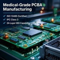 Module d'assemblage PCBA OEM pour équipement de diagnostic médical – Service de fabrication par soudure THT haute fiabilité