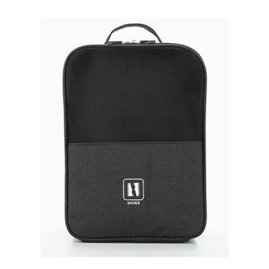 Vente en gros de sac à chaussures étanche en polyester avec fermeture éclair 2 paires sac à chaussures organisateur de sport de voyage - Product Image 2