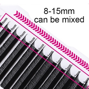 YW Lashes Volume Fans Extensión de pestañas Pre Fanning Self Blooming Cilia Extensiones <span class=keywords><strong>Y</strong></span> Modelo Individual Cilia Pestañas Proveedor - Product Image 4