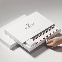 Boîtes rigides en papier recyclable pour flacons de peptides de 2 ml, emballage de tiroir pour flacons de 3 ml et 5 ml avec logo personnalisé