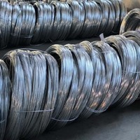 Fil d'acier galvanisé à prix d'usine pour la production de ressorts et de fixations, avec une tolérance stricte et une finition de surface lisse