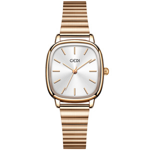 Reloj de acero inoxidable de alta gama, estilo retro minimalista para parejas, versátil, con correa de cuarzo. - Product Image 4