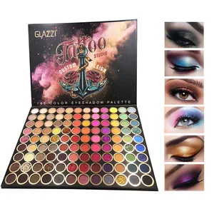 make up maquillaje 108 color of eye shadow