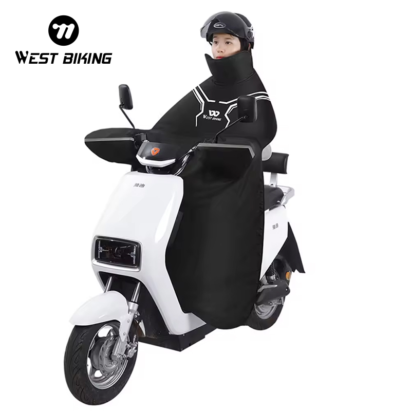Ветрозащитный экран WEST BIKING для электромобиля, оборудование для верховой езды на осень и зиму, теплое и непродуваемое одеяло с защитой от холода