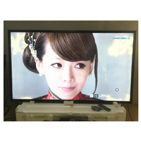 65-110 Inch 4K IPS LCD Monitor with Built-in Speaker Multi-Port (/DVI/VGA) Business Use