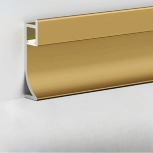 Plinthe en aluminium avec éclairage LED intégré pour cloisons sèches et plaques de plâtre - Product Image 5