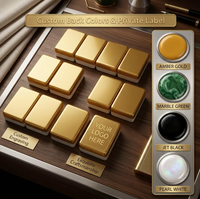 Table de Mahjong portable de luxe américaine en acrylique pour 4 joueurs, jeu de tuiles de casino pour le divertissement