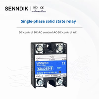 Relais à semi-conducteurs Senndik SDD100S60 100A, commande CC, 60VDC, tension transitoire maximale 800Vpk, température de fonctionnement -30~80°C
