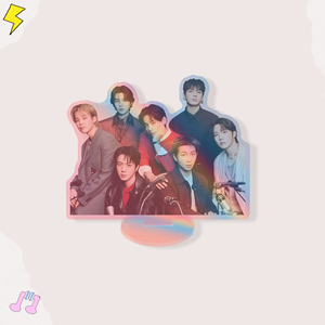 Standee in Acrilico Olografico Trasparente Laser KPOP Idol Stray Kids IVE ITZY TWICE Bangtan Boys Katseye - Product Image 4