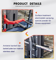 Equipo de Fitness Multifuncional para Acero, Rack de Entrenamiento Funcional/Rack de Sentadillas, Diseño 3 en 1, Grado Comercial