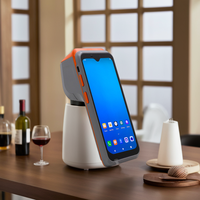 Système de lecteur de codes-barres portable personnalisé Terminal Android Mobile Machine de point de vente portable pour restaurants