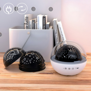 Luce colorata dell'atmosfera con luce notturna del cielo stellato per la casa lampada a LED moderna Plug-In 187 di vita - Product Image 4